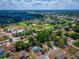 Panoramic aerial shot of the property, showcasing its location near the golf course and surrounding community at 8198 Se 164Th Pl, Summerfield, FL 34491
