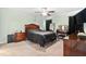 Comfortable bedroom with a neutral color scheme, ample natural light, and minimalist decor at 10339 Patrick Dr, Leesburg, FL 34788