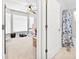 Hallway overlooking office and bathroom at 10339 Patrick Dr, Leesburg, FL 34788