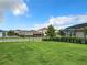 A wide shot of an expansive backyard is showcased at 1051 Nathan Ridge Rd, Clermont, FL 34715