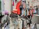 Walk-in closet with ample storage space for clothes, accessories, and personal items at 1051 Nathan Ridge Rd, Clermont, FL 34715