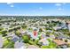 Community aerial view with mature trees and landscaping, featuring a great location and neighborhood at 1306 Pedro Ct, The Villages, FL 32159