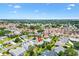Neighborhood aerial view showcases beautiful community landscape and surrounding homes, a great area to live at 1306 Pedro Ct, The Villages, FL 32159