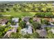 Community aerial view highlighting homes backing onto a lush green golf course at 13190 Se 93Rd Cir, Summerfield, FL 34491