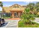 Inviting Chula Vista Recreation Center with awnings, landscaping, and accessible parking at 132 Palermo Pl, The Villages, FL 32159