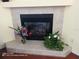 Close up view of fireplace at 223 Lady Diana Dr, Davenport, FL 33837