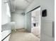 Walk-in closet featuring shelves and sliding mirror door that provides access to the bathroom at 25540 Belle Helene, Leesburg, FL 34748