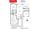 Detailed floor plan showcasing the layout of a two-bedroom, two-bath home at 870 Danforth Ct, The Villages, FL 32162