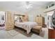 Spacious main bedroom with ample storage, neutral tones, and large windows at 1501 Lavaca Ln, The Villages, FL 32159