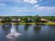 Home with backyard pool and lake view at 2029 Stefano Ct, Mount Dora, FL 32757