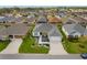 Aerial view of the property showcasing the home's layout and neighborhood at 2170 Biller Cir, The Villages, FL 32163