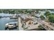 Charming waterfront dining and entertainment district, featuring docks, restaurants, and a lively atmosphere by the water at 299 Jefferson Ln, The Villages, FL 32162