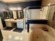 Bathroom with double sinks, soaking tub, and separate shower, providing a spa-like experience at 3708 Fairfield Dr, Clermont, FL 34711