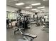 Well-equipped fitness center with modern exercise machines and mirrored walls at 3708 Fairfield Dr, Clermont, FL 34711