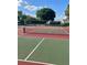 Tennis courts with nets and surrounding greenery at 3708 Fairfield Dr, Clermont, FL 34711