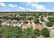 Neighborhood aerial view with lush tree coverage, showcasing the surrounding community and landscape at 3828 Arbordale Ct, Leesburg, FL 34748