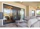 The outdoor patio offers seamless indoor-outdoor living, with ample space for dining and lounging near the pool at 39505 Hillrise Ln, Lady Lake, FL 32159