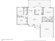 Floor plan for the home, illustrating the layout of bedrooms, bathrooms, kitchen, and living areas at 4145 Dora Wood Dr, Mount Dora, FL 32757