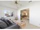 Open concept living room with views of the dining area at 705 Prado Dr, The Villages, FL 32159