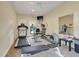 Well-equipped fitness center with modern exercise machines and ample space at 9081 Saint Andrews Way, Mount Dora, FL 32757