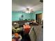 Living room with ceiling fan at 10517 52Nd Ct, Belleview, FL 34420