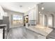 Kitchen features stainless steel appliances, large view window, and granite countertops at 11780 Se 178Th St, Summerfield, FL 34491