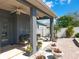 Back patio area provides a peaceful retreat, ideal for relaxation and outdoor gatherings at 13519 Bristlecone Cir, Orlando, FL 32828