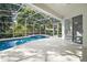 Covered patio and screened-in pool area, perfect for enjoying the outdoors year-round at 1860 Park Forest Blvd, Mount Dora, FL 32757