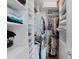 Walk-in closet with custom shelving and storage solutions at 2026 Altamonte Way, The Villages, FL 32162