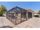 Enclosed patio showcases ample seating, dining area, and lovely design for relaxation and enjoyment at 2026 Altamonte Way, The Villages, FL 32162