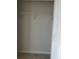 Interior of the Primary closet with shelf and rod at 2048 Airedale Way, Lake Alfred, FL 33850