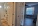 Bright bathroom featuring a shower/tub combo and a neutral color scheme at 3096 Maywood Ct, The Villages, FL 32162