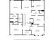 Second floor plan highlighting bedrooms, bathrooms, a Gathering room, and closet spaces at 4147 Oaktree Dr, Davenport, FL 33837