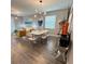 Modern dining room featuring a contemporary table setting and stylish decor at 496 Brunswick Dr, Davenport, FL 33837