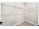 Unfinished walk-in closet with wire shelving at 524 Avila Pl, Howey In The Hills, FL 34737