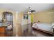 The primary bedroom offers a walk-in closet and ensuite bathroom at 54 Andora Ct, Kissimmee, FL 34758