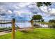 Relaxing hammock with a serene lake view, perfect for enjoying the outdoors and quiet moments at 7034 Pine Hollow Dr, Mount Dora, FL 32757