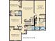 Second floor plan showing layout of the home at 9018 Stinger Dr, Davenport, FL 33896