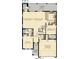 First floor plan showing layout of the home at 9018 Stinger Dr, Davenport, FL 33896