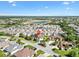 A scenic aerial view of the home in a beautiful community with golf course views at 973 Baisley Trl, The Villages, FL 32162