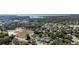 This aerial shot highlights the charming neighborhood and proximity to the water at 1109 W Line St, Leesburg, FL 34748