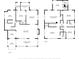 Two-story floor plans showcasing the spacious layouts of the home's living spaces and bedrooms at 1109 W Line St, Leesburg, FL 34748