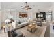 Inviting living room showcasing stylish decor, including a comfortable sofa and a modern coffee table at 17427 Se 72Nd Overbrook Ct, The Villages, FL 32162