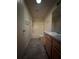 Bathroom with blue countertops and a shower and tub combo at 1812 Sanibel Ct, The Villages, FL 32162
