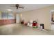 Unfinished basement area with window at 19621 Lake Lincoln Ln, Eustis, FL 32736