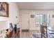 Bright entryway featuring modern flooring, neutral walls, and elegant decor, creating a welcoming ambiance at 201 W Mirror Lake Dr, Fruitland Park, FL 34731