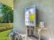 Close-up of a tankless water heater on the exterior of the home at 203 Se 30Th Ave, Ocala, FL 34471