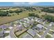 Aerial view of a tranquil neighborhood featuring spacious yards and well-maintained homes at 3329 Boyd Cir, Oxford, FL 34484