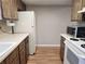 Efficient kitchen with ample counter space and modern appliances ready for cooking at 500 Newell Hill Rd # D, Leesburg, FL 34748