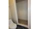 Updated shower with decorative mosaic flooring. This bathroom offers modern convenience at 500 Newell Hill Rd # D, Leesburg, FL 34748